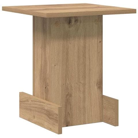 Tavolino Rovere artigianale 35,5 x 35 x 40 cm Legno multistrato - Foto 1