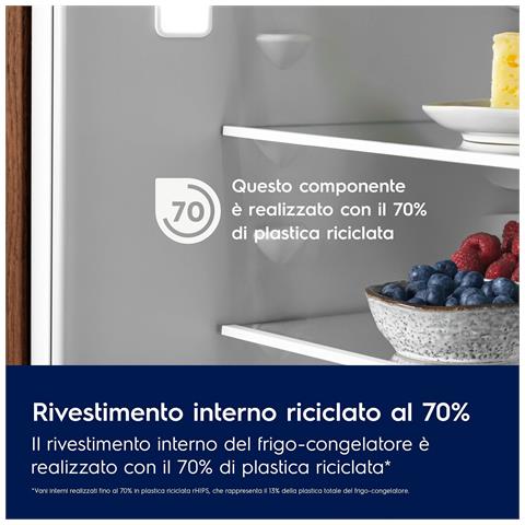 Frigorifero Combinato Multiflow Classe E ENA7CE18S - Foto 2