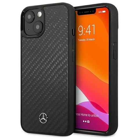 Mercedes Mehcp13srcabk Iphone 13 Mini 5,4 Nero /cover In Carbonio Dynamic Line - Foto 1