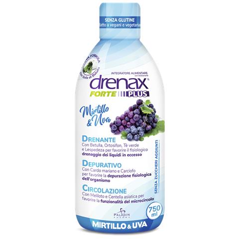 Drenax Forte Plus Originale con Mirtillo e UVA 750 ml - Foto 1