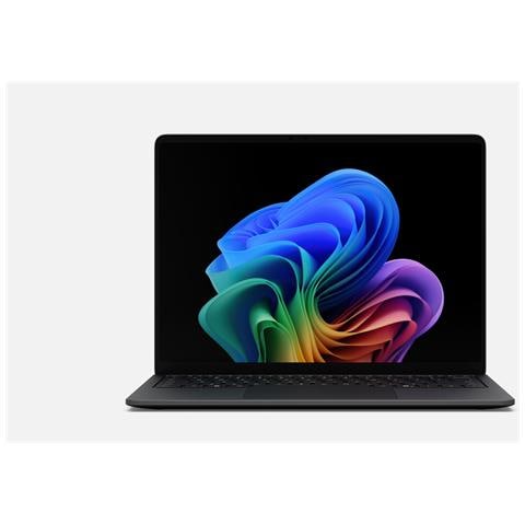 Surface Laptop 8 13.8" Copilot+ PC Snapdragon Computer portatile 35 cm (13.8") Touch screen 16 GB LPDDR5x-SDRAM 512 GB SSD Wi-Fi 7 (802.11be) Windows 11 Pro Tastiera in Tedesco Nero - Foto 1