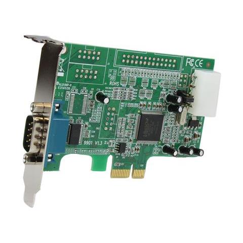 Scheda PCI Express seriale nativa basso profilo a 1 porta RS-232 con 16550 UART - Foto 4