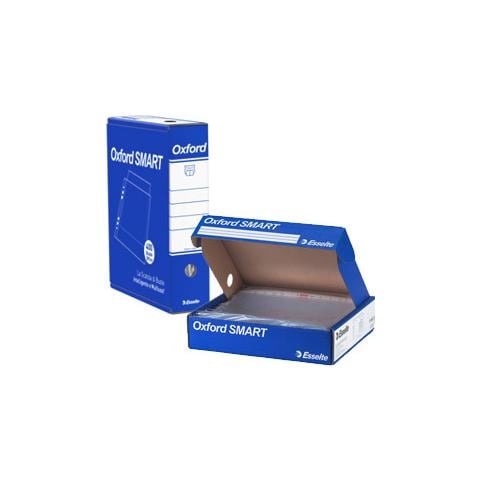 scatola 4x100 buste forate 22x30 lucida office oxford smart - Foto 1