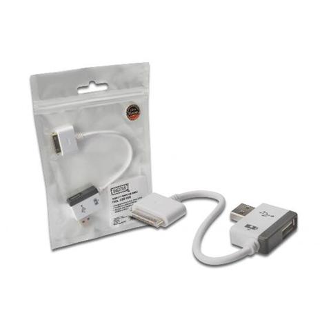 Cavo Di Ricarica Digitus Per Apple Con Porta Aggiuntiva Usb - Foto 1