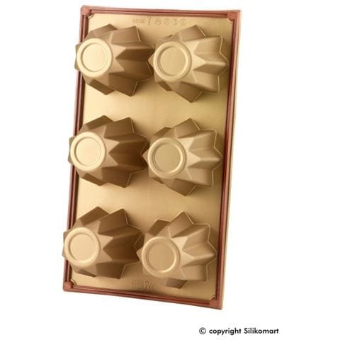 Stampo per 6 Pandorini in Silicone - Foto 3