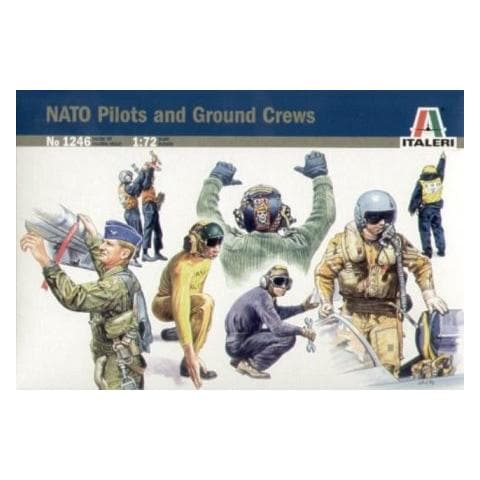 Kit 1:72 Aereo Nato Pilots e Ground Crews 1246S - Foto 1