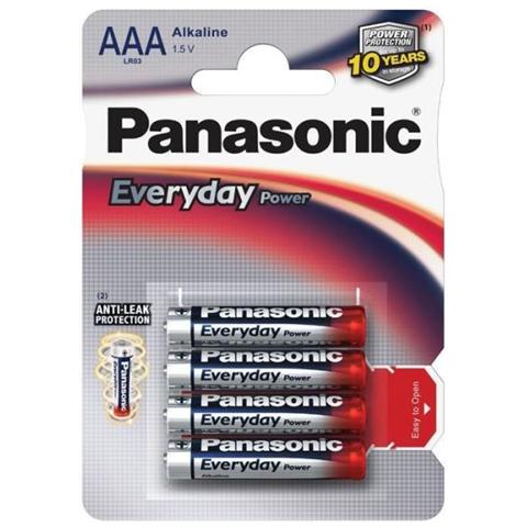 Batterie Alcaline Ministilo Blister 4 Pezzi - Foto 1