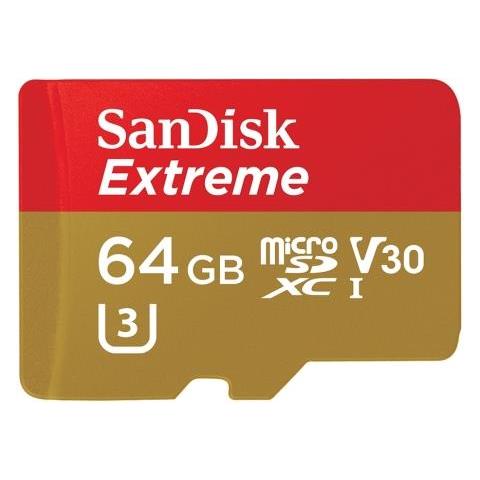 MicroSDHC da 64 GB + Adattatore - Foto 1
