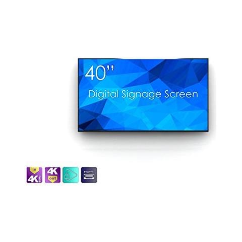 Display 40" LED SDS40K8-01 3840 x 2160 4K UHD Tempo di Risposta 8 ms  - Foto 3