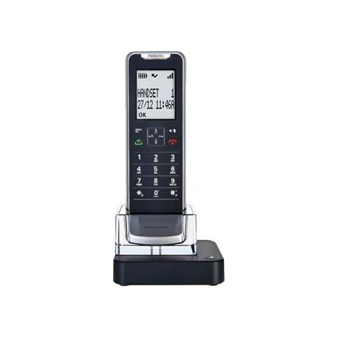 Telefono Cordless Facile By Motorola con Vivavoce Colore Nero - Foto 1