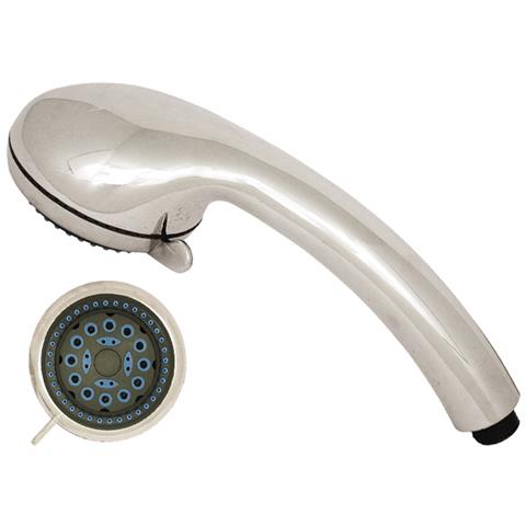 Doccetta In Plastica Cromata A 3 Getti (idromassaggio, Soft, Normale), Con Tettarelle In Silicone Anticalcare E Attacco Filettato Da 1/2"" Maschio. - Foto 1