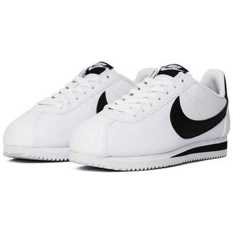 Scarpe Wmns Classic Cortez Leather White 807471101 Taglia 36,5 Colore Bianco - Foto 2