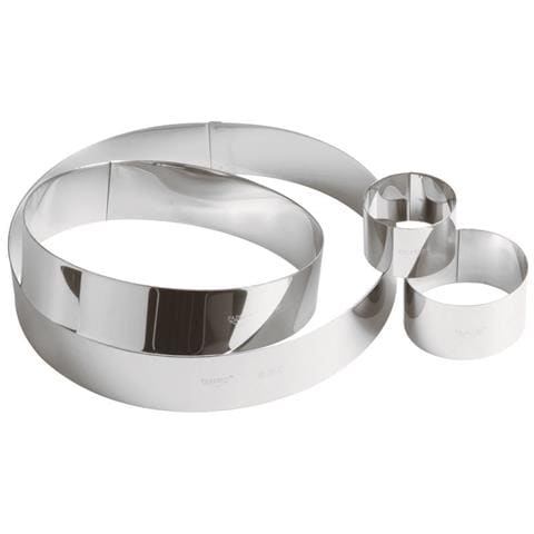 Anello Per Mousse Cm 26 Pasticceria Inox - Foto 1