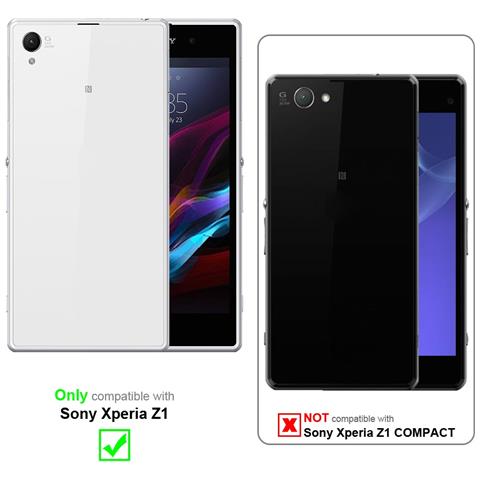 Custodia Compatibile Con Sony Xperia Z1 In Marrone Cioccolata - Coperchio Protettivo In Design Flip Realizzato In Similpelle Testurizzata - Foto 4