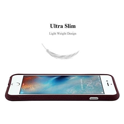 Custodia Compatibile Con Apple Iphone 6 / Iphone 6s In Frost Lilla Bordeaux - Coperchio Protettivo In Silicone Tpu Flessibile - Foto 2