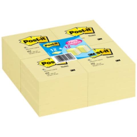 Promo Pack 12+12 In Omaggio Giallo Canary 76x76mm 654 - Foto 2