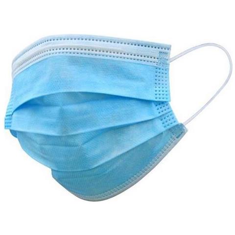 Mascherina Monouso A 3 Strati Coas Azzurro (taglia Unica)  - Foto 2