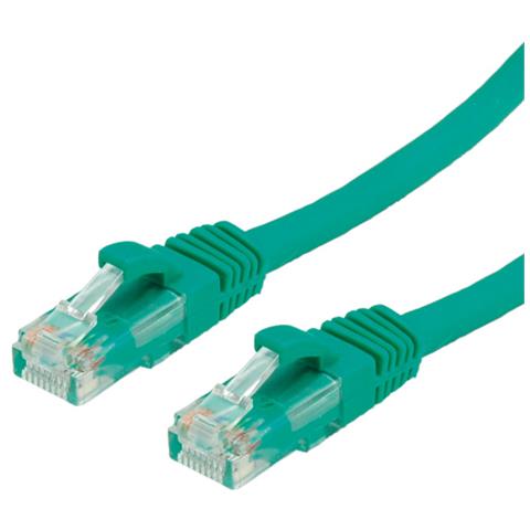 UTP Cable Cat. 6, halogen-free, green, 2m, Verde, 100 Ohm, 2 mm - Foto 1