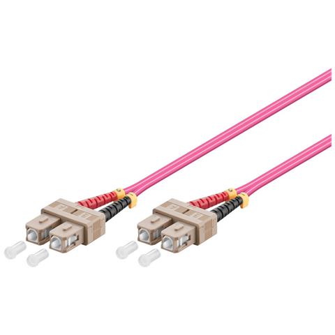 FIB222010-4 10m SC / UPC SC / UPC Rosa cavo a fibre ottiche - Foto 1