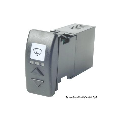 Interruttore per 2 tergicristalli 15 A - Foto 1