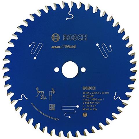 Lama per sega circolare Expert for Wood 165 x 20 x 2,6 millimetri, 48 - Foto 1
