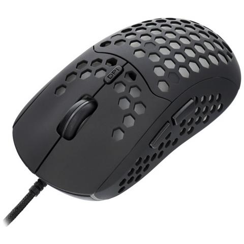 Mouse A Filo Optical Am-99 Gaming Pro 6400 Dpi Usb Black Led Rgb - Foto 5