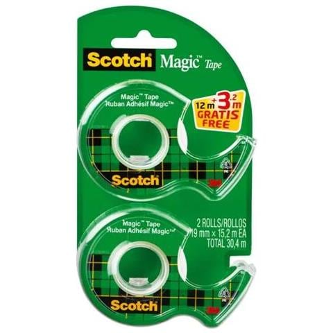 8-1915dp Nastro Adesivo Adatto Per Uso Interno 15,2 M Trasparente - Foto 1