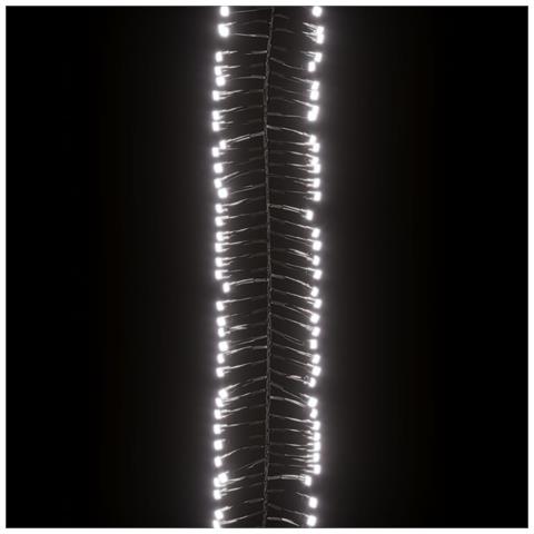 Gruppo Stringa Led Con 2000 Luci Led Bianco Freddo 40 M Pvc - Foto 6