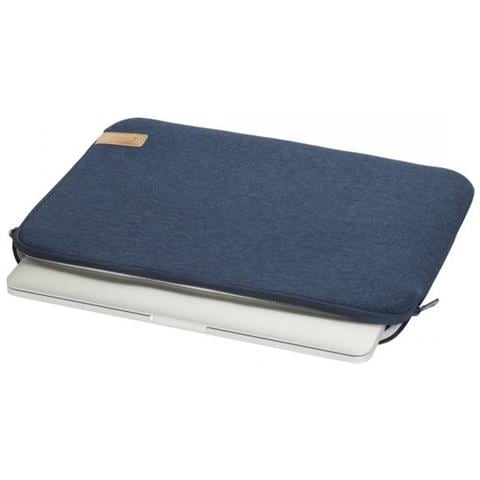 Jersey Borsa Per Notebook 35,8 Cm (14.1"") Custodia A Tasca Blu - Foto 3