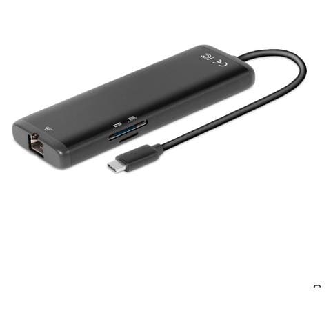 CSV-1597 replicatore di porte e docking station per laptop USB 3.2 Gen 1 (3.1 Gen 1) Type-C Nero - Foto 1