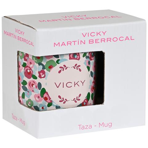 Tazza Mug Rosebloom Ceramica Multicolore (350 Ml) - Foto 3