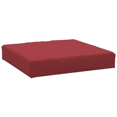 Cuscino Per Pallet Rosso Vino 60x60x8 Cm In Tessuto Oxford - Foto 2