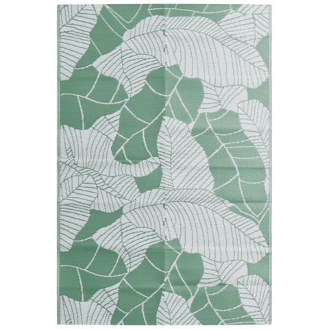 Tappeto Da Esterno Verde 190x290 Cm In Pp - Foto 2