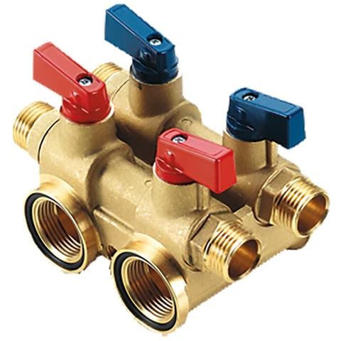 Collettore Modulare 4 Vie '1802' Uscite 1/2 X 16 (2 Fred.+2 Cald.) - Foto 1