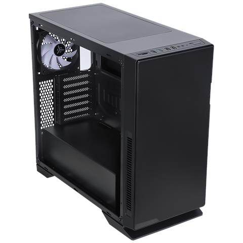 Case SYLENT 07 EVO Midi Tower ATX, micro ATX 1 Porta USB 3.2 Colore Nero (Finestrato) - Foto 2