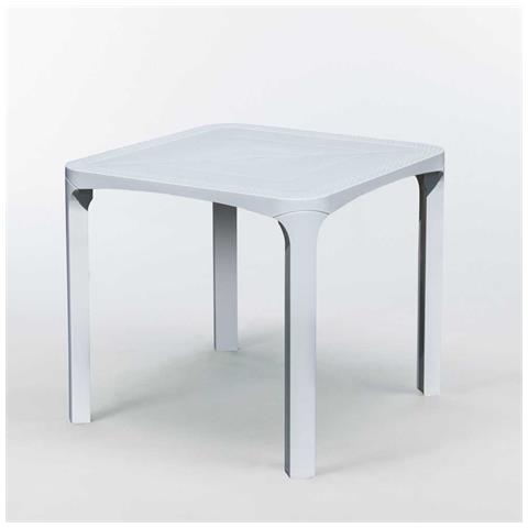 Tavolo In Resina Da Esterno Effetto Rattan Olè Grandsoleil - Foto 1