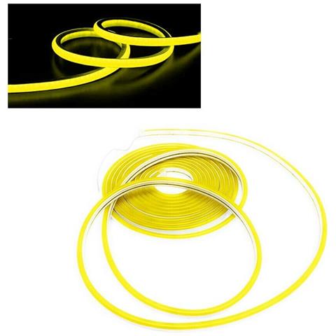 Striscia Led Gialla Per Scritta Insegna Luminosa Strip Flessibile 5 Mt Ip65 - Foto 1