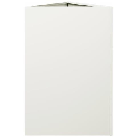 Fioriere 2 Pz Bianche Triangolari 50x43x75 Cm In Acciaio - Foto 10