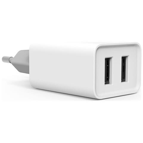 Caricabatterie 2x Usb 5v 2.1a + Cavo Usb Tipo C 1m Va0052c - Foto 8