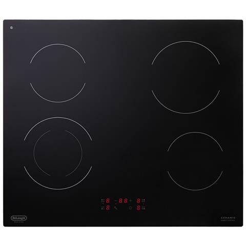 PVC 61 N piano cottura Nero Da incasso 60 cm Ceramica 4 Fornello (i) - Foto 1