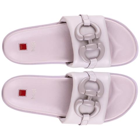 Emmy Slippers Ciabatte Pelle Scarpe Donna Viola Eu 38, 5-100810 9800 - Foto 3