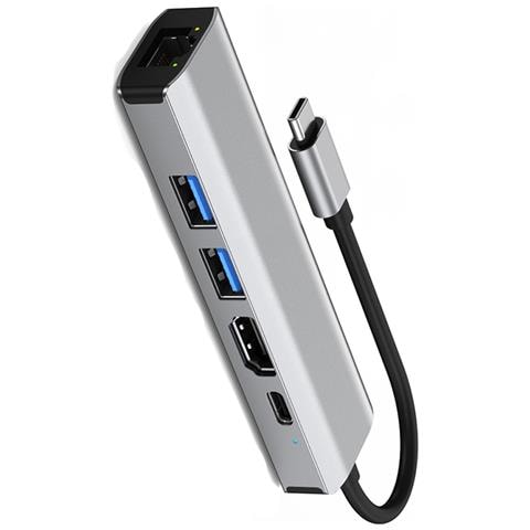Docking Station 5-in-1 Con Hdmi 4k, Pd Da 100 W Ed Ethernet Gigabit - Foto 1