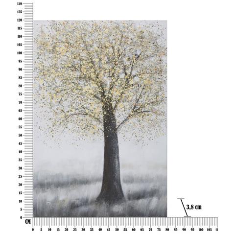 Stampa Su Tela Albero 12 - Multicolore - Legno - 80x3,8x120 Cm - Foto 7
