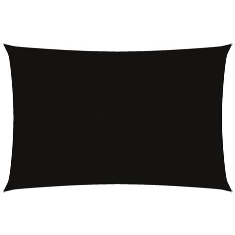 Parasole A Vela Oxford Rettangolare 5x8 M Nero - Foto 1