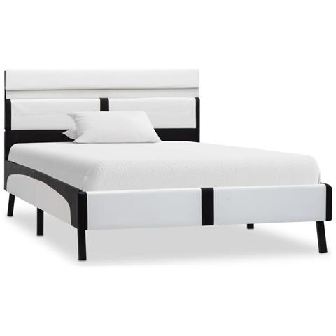 Giroletto Con Led Bianco E Nero In Similpelle 90x200 Cm - Foto 1