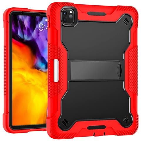 Custodia Per Ipad Pro 11/air 5/4 Con Supporto E Tracolla Rossa - Foto 2