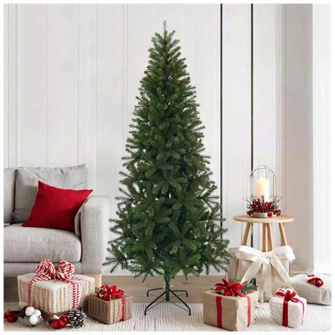 Albero di Natale artificiale Verde 180 cm PVC, PE e acciaio - Foto 2