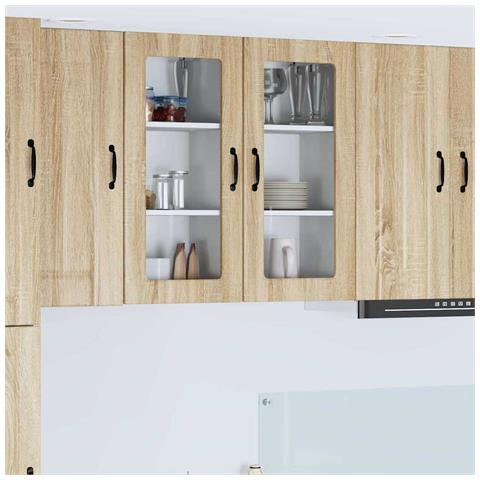 Mobile da cucina con lo scaffale Rovere Sonoma 40 x 31 x 80 cm - Foto 2