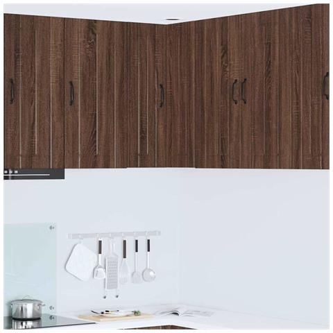 Mobile da cucina con lo scaffale Rovere Marrone 57 x 57 x 80 cm - Foto 2