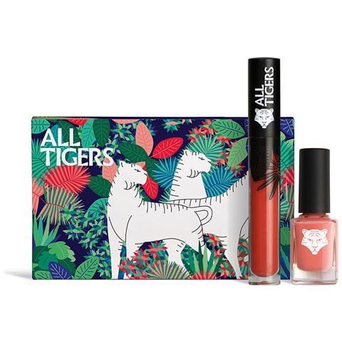 Set : Natural & Vegan, Liquid Lipstick, 683, Make Your Mark, 8 Ml + Natural & Vegan, Vegan, Nail Polish, 196, Take Your Chance, 11 Ml - Foto 1